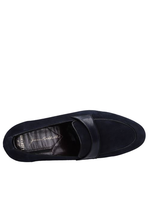 Suede moccasins LIDFORT | 241 CASHMEREBLU